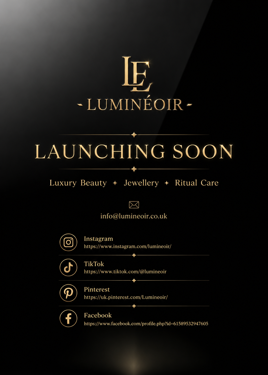 Luminéoir launching soon